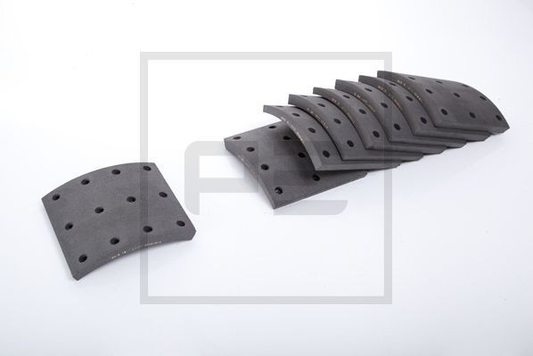 PETERS ENNEPETAL 086.118-00A: Zestaw szczęk hamulcowych, hamulce bębnowe