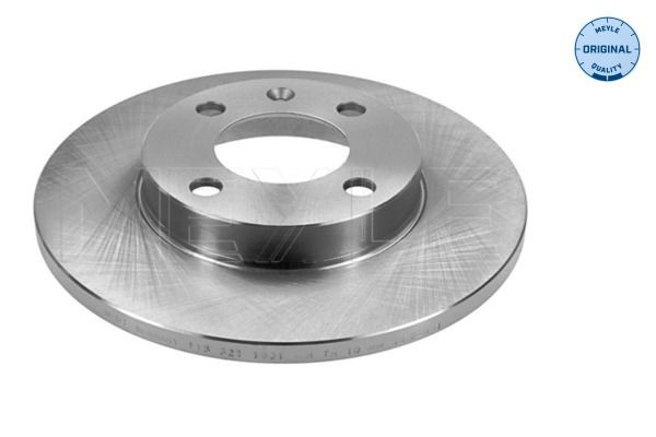 MEYLE 115 521 0029: Brzdový kotouč přední osa, R: 239mm, plný, R: 239mm, ORIGINAL Quality