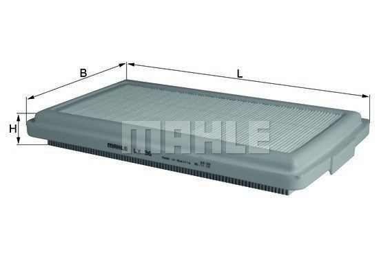 MAGNETI MARELLI 154070243670: Vzduchový filtr