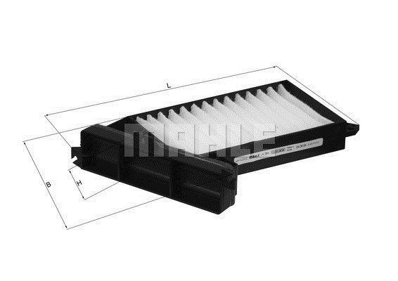MAGNETI MARELLI 154703564970: Filtre d'habitacle Cartouche filtrante, Filtre à particules