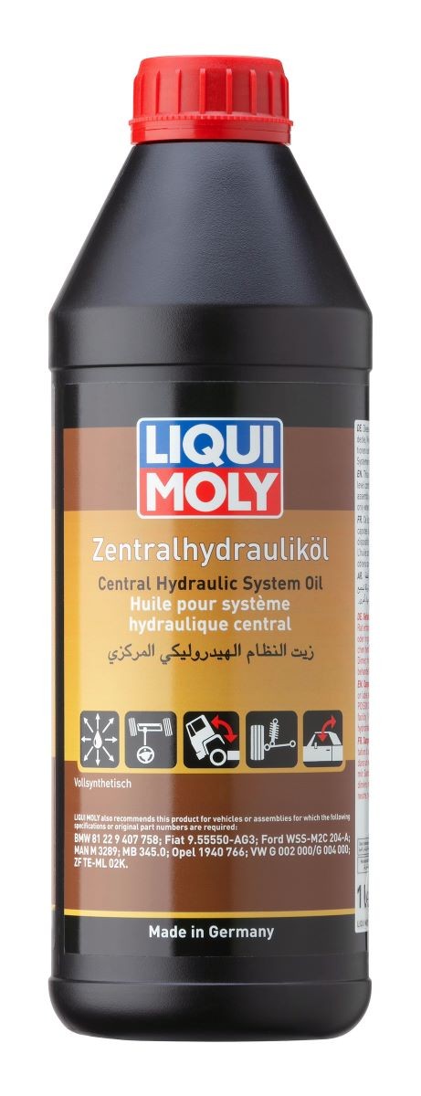 LIQUI MOLY 9524: Centrinė hidraulinė alyva Zentralhydrauliköl