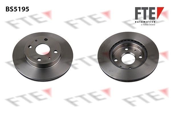 FTE BS5195: Disco de freno Ø: 234mm, ventilación interna, Ø: 234mm