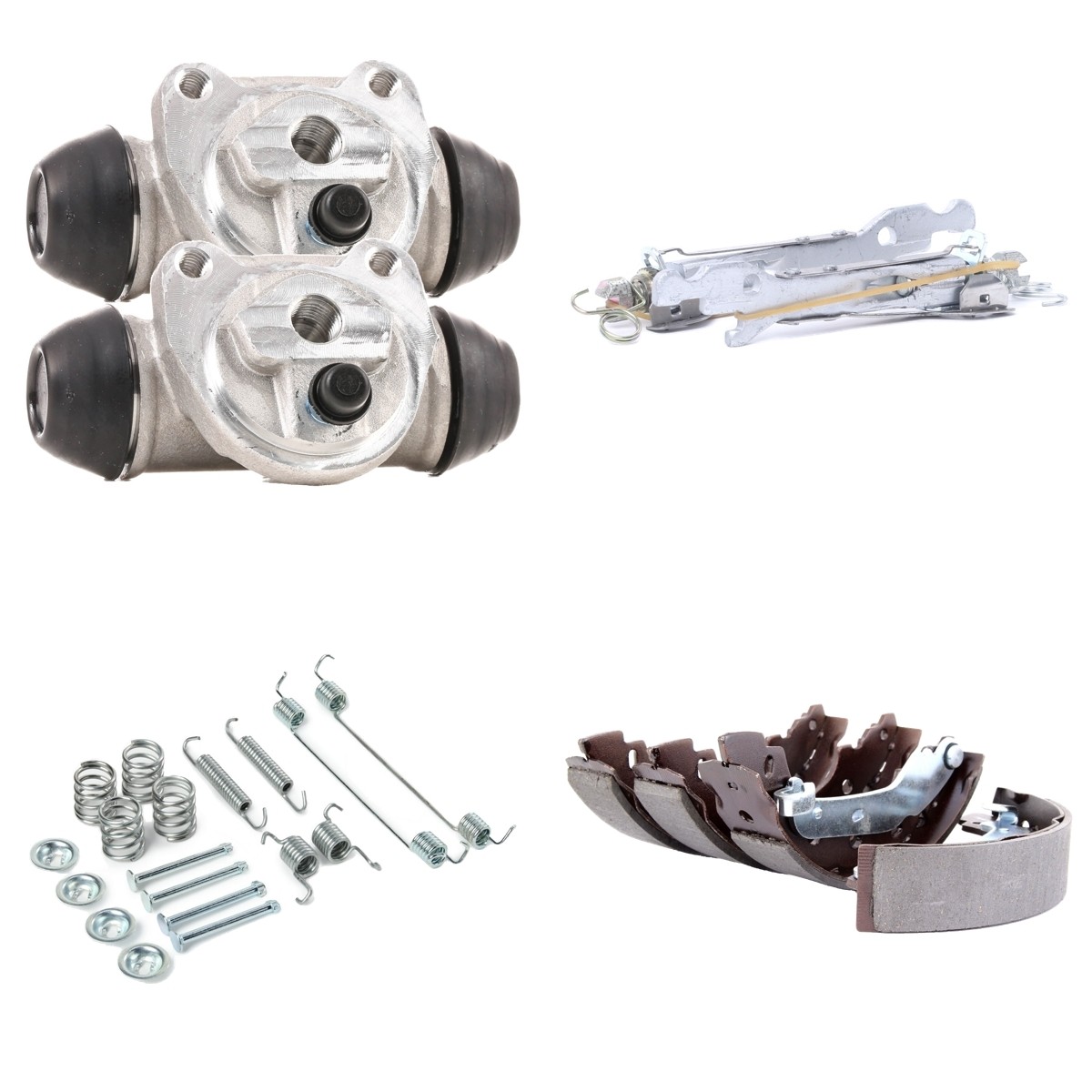 RIDEX 3859B0028: Kit frenos, disco de tambor Eje trasero