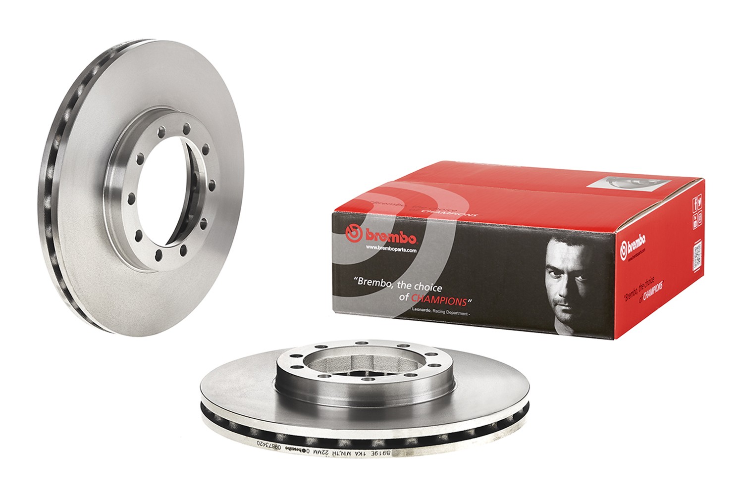 BREMBO 09.6734.20: Disco de freno PRIME LINE Ø: 276mm, ventilación interna, Ø: 276mm Prime