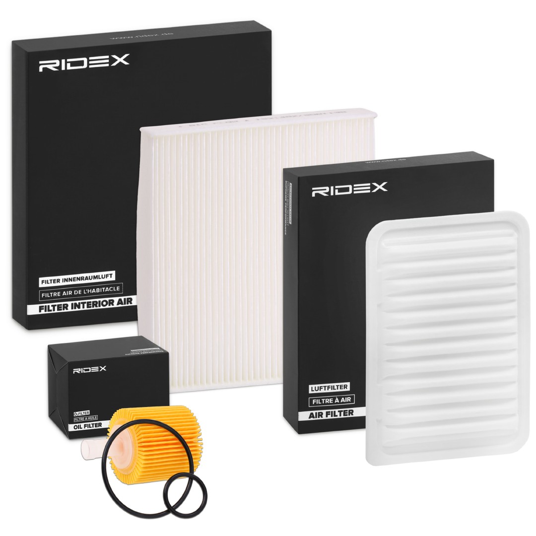 RIDEX 4055F20271: Комплект филтри