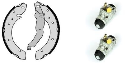 BREMBO H 06 009: Juego de zapatas de frenos STANDARD KIT