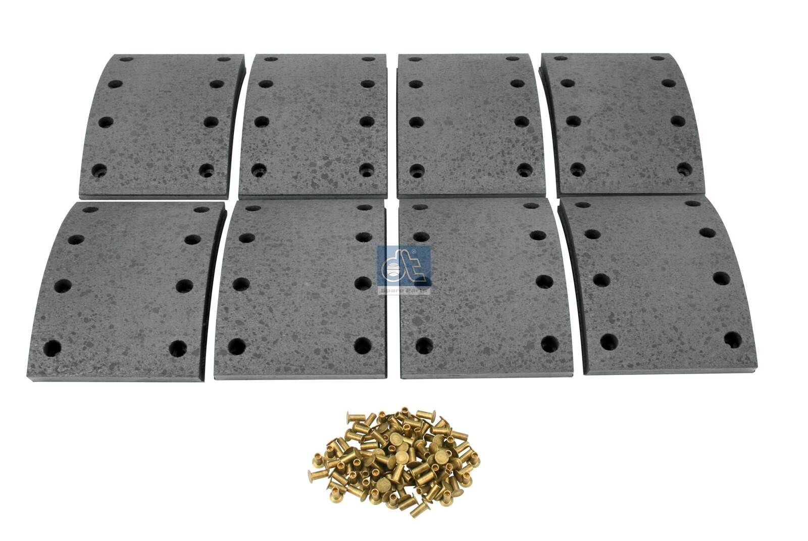 DT Spare Parts 2.94050: Zestaw szczęk hamulcowych, hamulce bębnowe