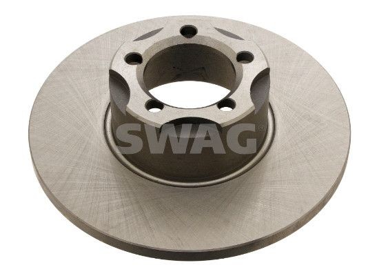 SWAG 10 93 0197: Stabdžių diskas priekinė ašis, Ø: 253mm, visiškai, Ø: 253mm, padengta