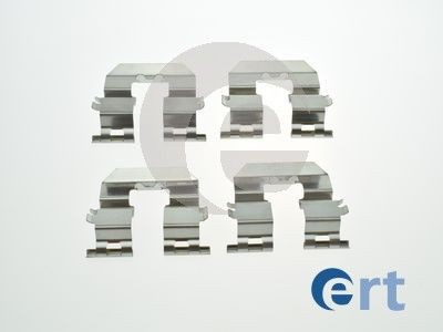 ERT 420253: Kit d'accessoires, plaquette de frein à disque Essieu arrière