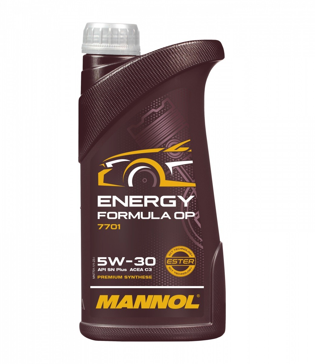 MANNOL MN7701-1: Motorolaj 1l, 5W-30 Energy, Formula OP