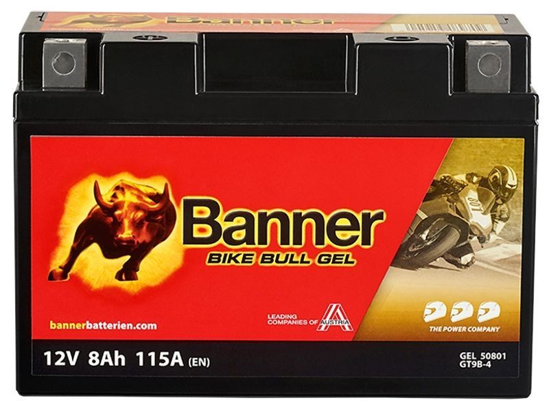 BANNER 023508010101: Batterie Bike Bull GEL
