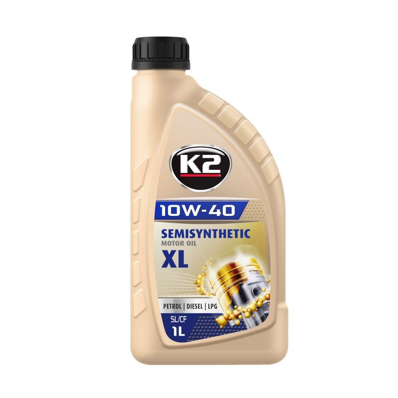 K2 O2041E: Olio motore 1l, 10W-40 TEXAR, XL