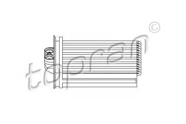 TOPRAN 207 467: Kachelradiateur, interieurverwarming