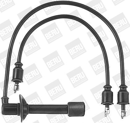 BERU ZEF309: Kit cavi candele 455mm