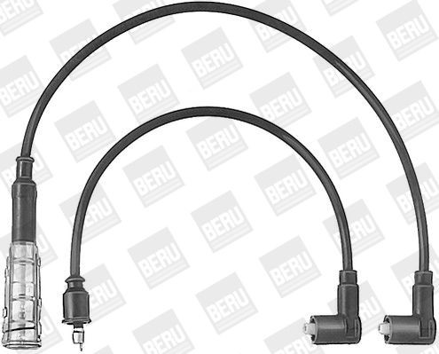 BERU ZEF406: Kit cavi candele 761mm