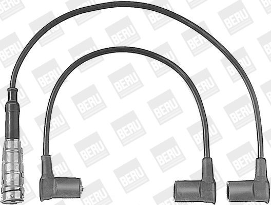 BERU ZEF566: Kit cavi candele 680mm