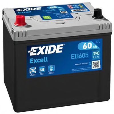 EXIDE EB605: Indító akkumulátor Excell