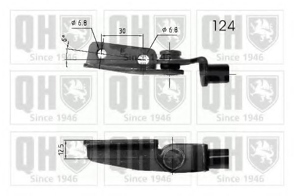 QUINTON HAZELL 140254 Heckklappendämpfer 485mm