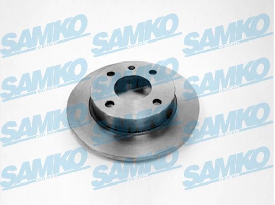 SAMKO F1281P: Δισκόπλακα Ø: 240mm, πλήρες, Ø: 240mm