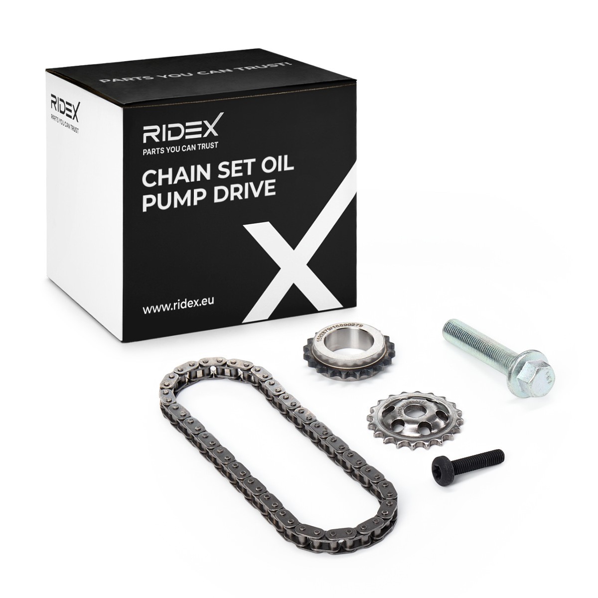 RIDEX 6138C0011: Kit de chaînes, commande de pompe à huile