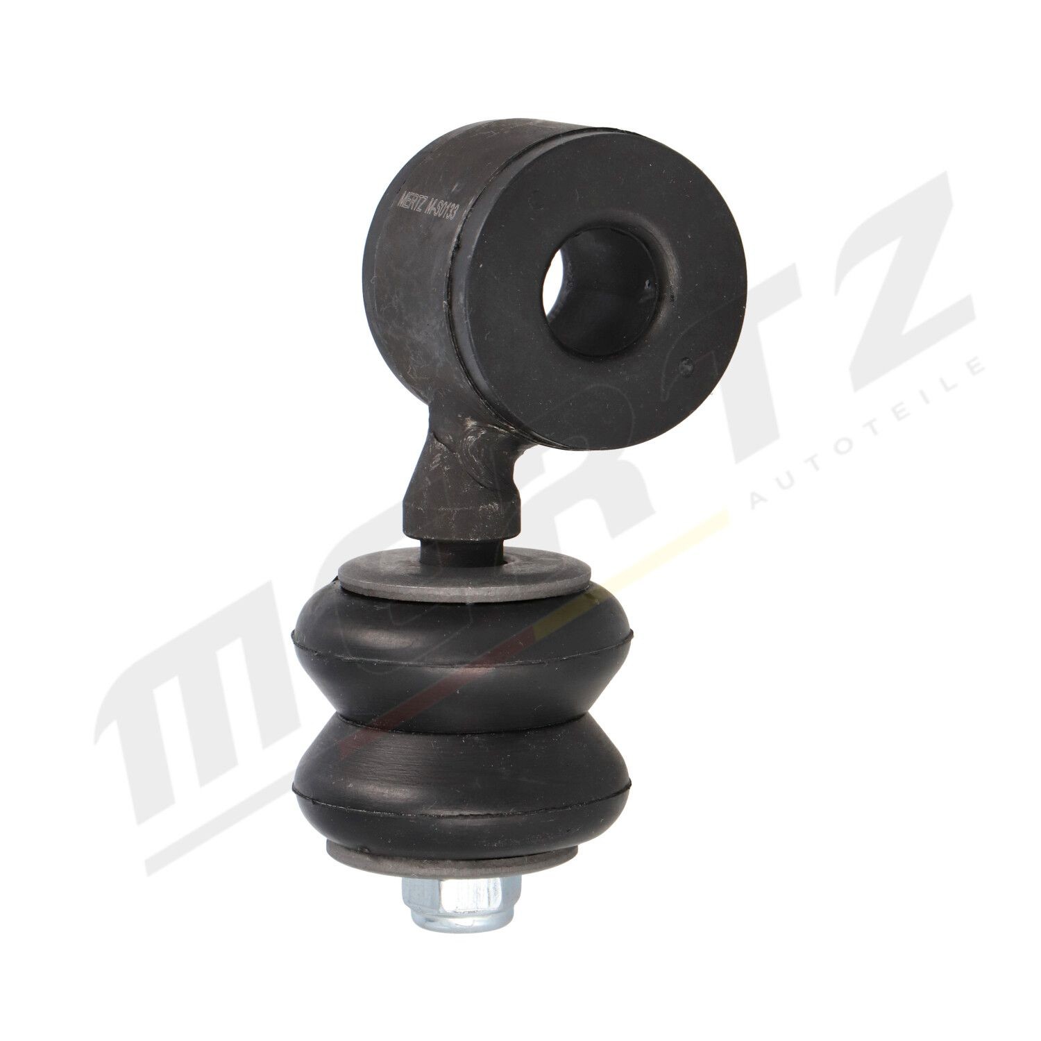 MERTZ M-S0133: Brat / bieleta suspensie, stabilizator Axa fata stanga, Axa fata dreapta, 73mm, cu piulita