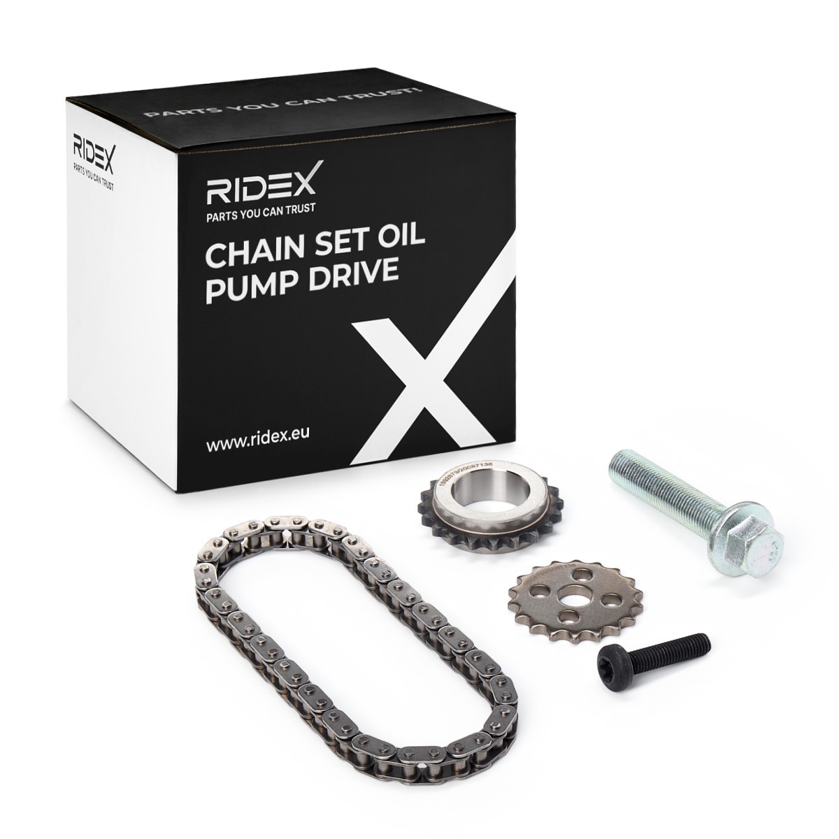 RIDEX 6138C0024: Kit de chaînes, commande de pompe à huile
