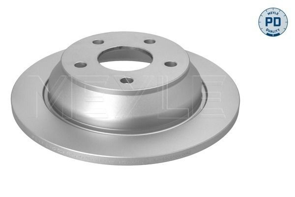 MEYLE 715 523 0036/PD: Disco de freno MEYLE-PD: Advanced performance and design. Eje trasero, Ø: 271mm, macizo, Ø: 271mm, revestido láminas de zinc