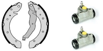 BREMBO H 06 010: Juego de zapatas de frenos STANDARD KIT