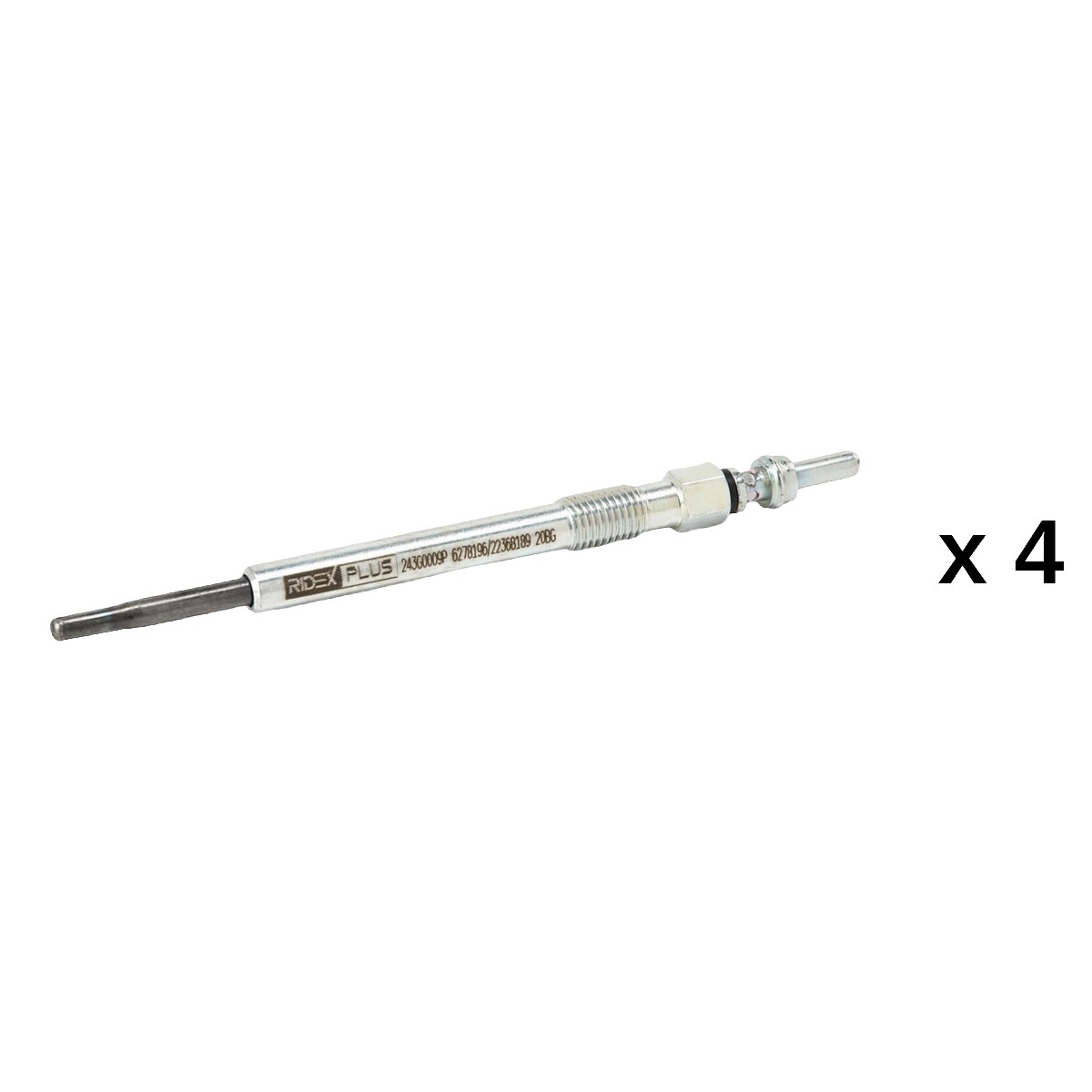 RIDEX PLUS 243G0194P: Bougie de préchauffage