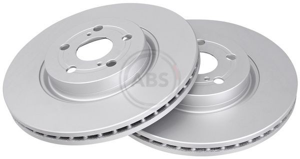 A.B.S. 17510: Disco de freno Ø: 295mm, ventilado, Ø: 295mm, revestido