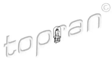 TOPRAN 104 495: Ampoule de tableau de bord