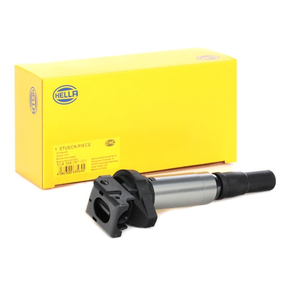 HELLA 5DA 358 000-001: Bobine 12V, 4-polig