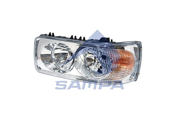 SAMPA 051.088: Projecteur principal gauche, sans ampoule, avec signe d'homologation CEE