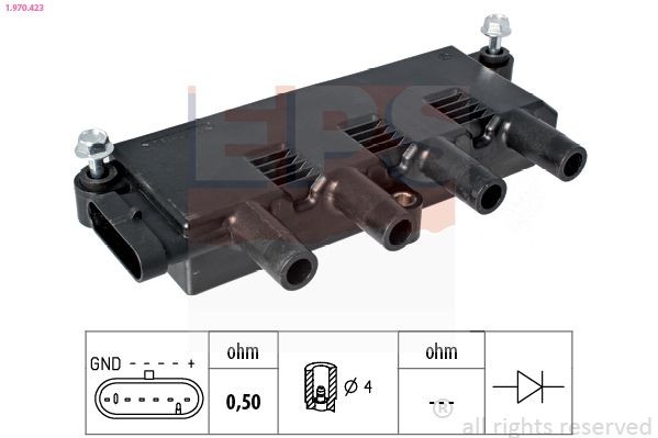EPS 1.970.423: Bobina de encendido OE Equivalent