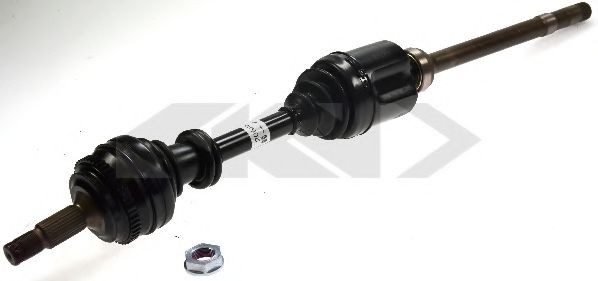 SPIDAN 20688: Arbre de transmission Essieu avant droit, 960mm, avec roulement