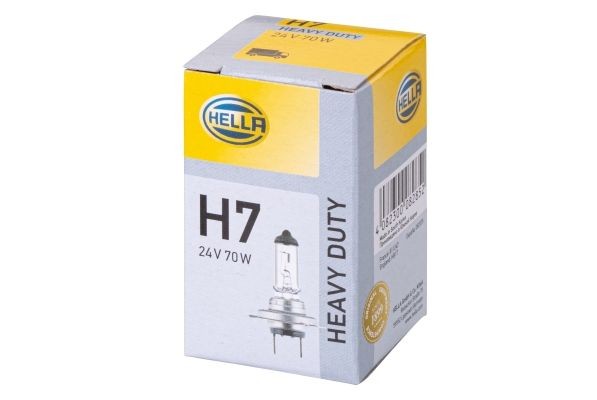 HELLA 8GH 007 157-241 Glühlampe, Fernscheinwerfer HEAVY DUTY H7