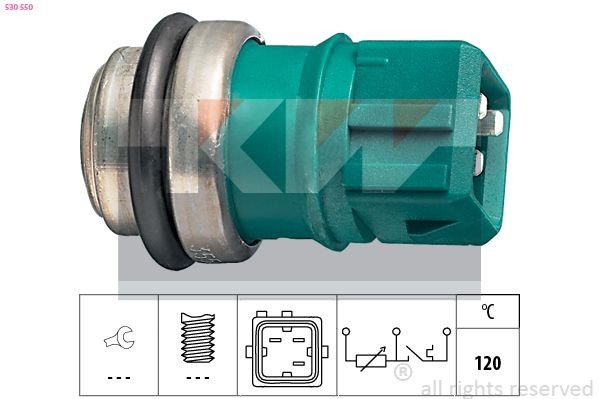 KW 530 550: Temperatuursensor Made in Italy - OE Equivalent