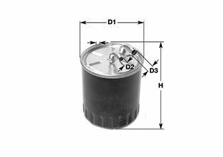CLEAN FILTER DN2724: Kuro filtras