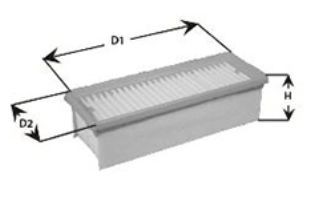 CLEAN FILTER MA3182: Ilmansuodatin