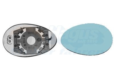 VAN WEZEL 0156837: Vetro specchio, specchio esterno * HAGUS * Sx
