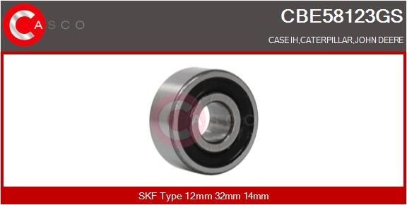 CASCO CBE58123GS: Laakeri