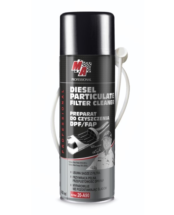 MA PROFESSIONAL 20-A90: Limpieza filtro partículas DPF CLEANER