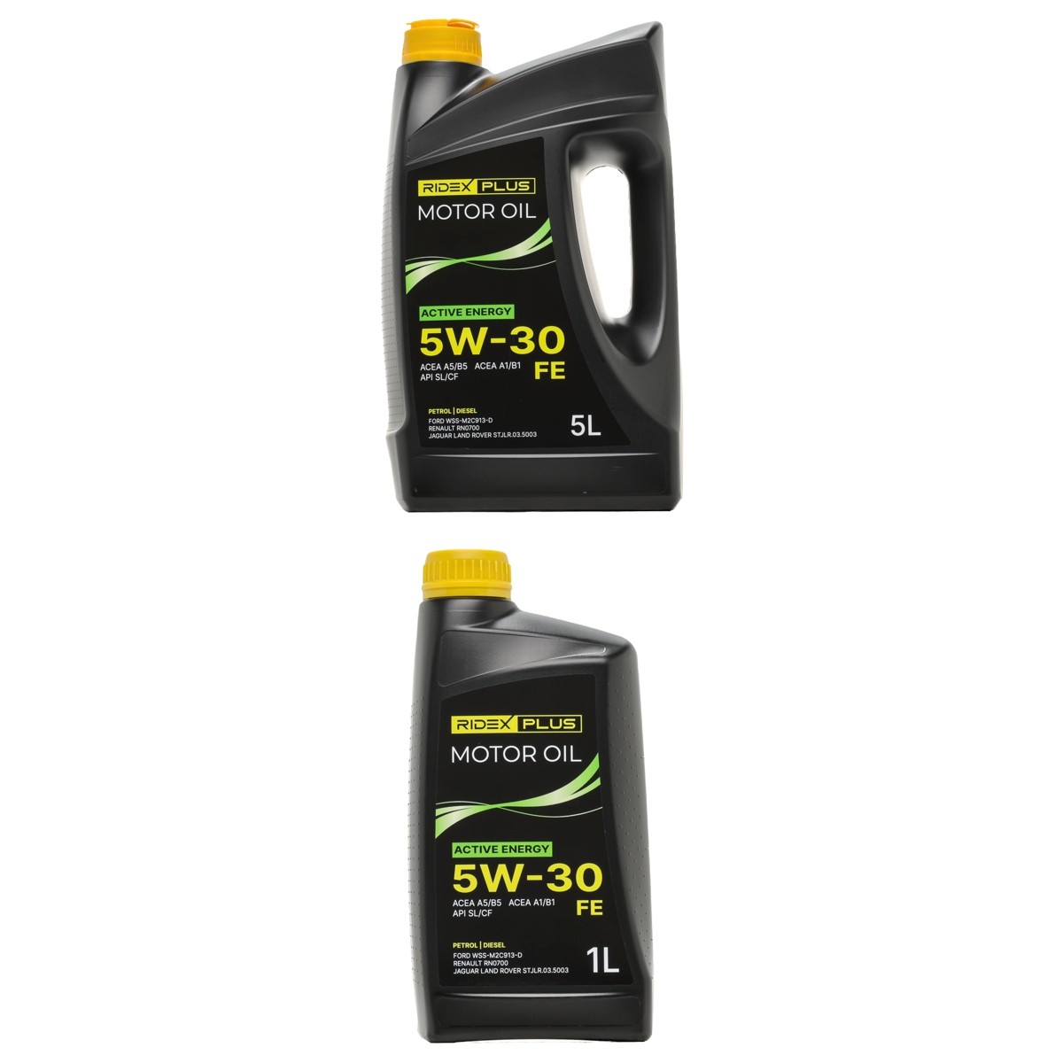 RIDEX PLUS 1862O0764P: Olio motore 6l, 5W-30 Active Energy , FE