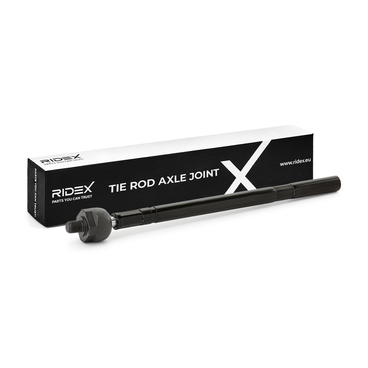 RIDEX 51T0026: Rótula axial de dirección interior, eje delantero, ambos lados, 358mm