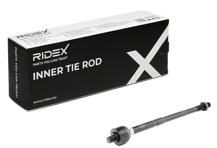 RIDEX 51T0104: Rótula axial de dirección eje delantero, ambos lados, Eje delantero, 294,00mm