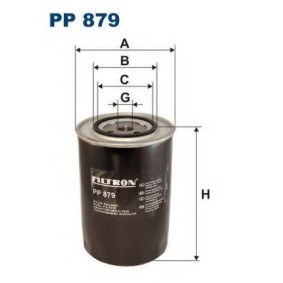 Filtro de combustível PP879 (Medida da rosca: UNF 3/4"-16 | Diâmetro interior 2 [mm]: 62) compre barato