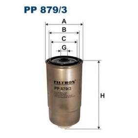 pedido PP879/3 Filtro de combustível FILTRON online