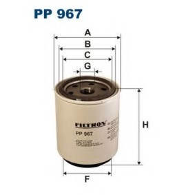 pedido PP967 Filtro de combustível FILTRON online