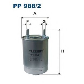 Filtro de combustível PP988/2 (Altura [mm]: 177 | Diâmetro exterior (mm): 99) compre barato