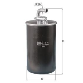 Filtro de combustível 70531952 (Diâmetro 2 [mm]: 9,5 | Diâmetro da caixa [mm]: 76,3) compre barato
